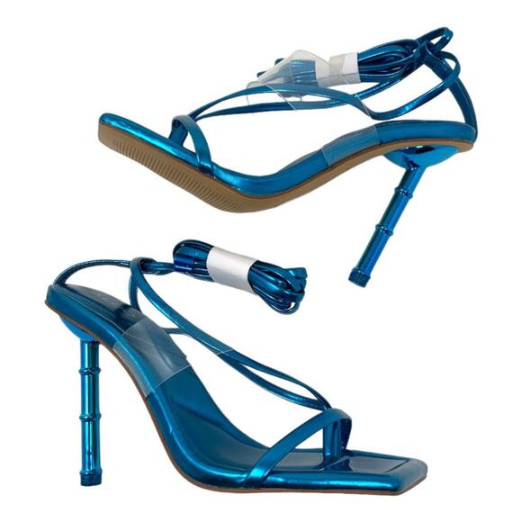 Aldo Elektra Strappy Heeled Sandal Size 8.5 NWT $110 NWT - Picture 2 of 8